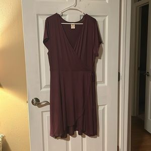 Faded Glory burgundy dress.